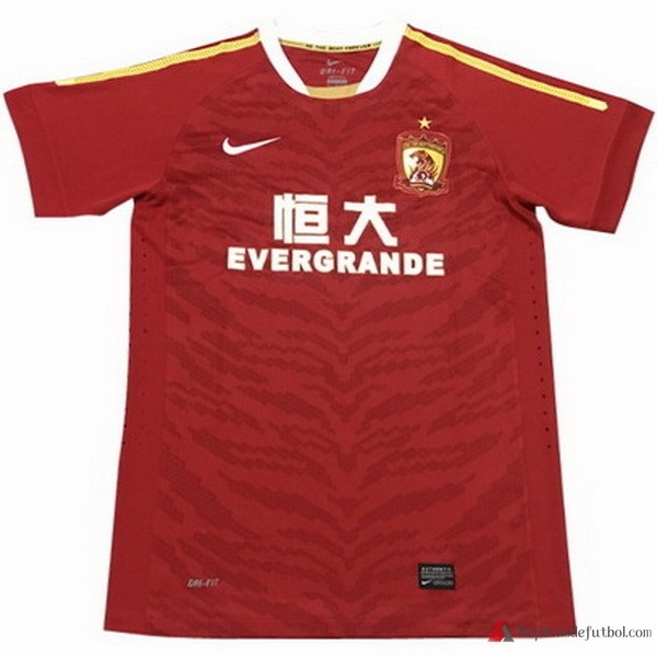 Camiseta Evergrande Edición Conmemorativa Primera equipación 2018-2019 Rojo